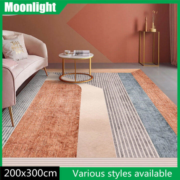 Living Room Carpet Home Bedroom Light Luxury Nordic Bedside Sofa Coffee Table Rug Ins Wind Large Area Floor Mat