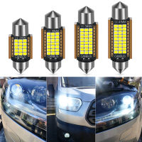 10pcs Festoon C5W 313639 41mm 2016smd LED Canbus For car Bulb Interior Reading Light License Plate Lamp White 12V Free Error