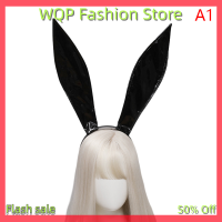 WQP Fashion Store สายคาดศีรษะหูกระต่ายเครื่องประดับ,สายคาดศรีษะหูกระต่ายเซ็กซี่ที่รัดผมธีมอีสเตอร์ฮาโลวีนแบบยืดหยุ่นเครื่องประดับผม