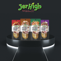 Jerhigh HotDog Bar เจอร์ไฮ ฮอทด็อกบาร์ 150g. x12ซอง