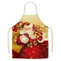 New Christmas Cartoon Apron  Creative Christmas Apron Kitchen Supplies Kitchen Apron Delantal Cocina Delantal Mujer Delantal Aprons