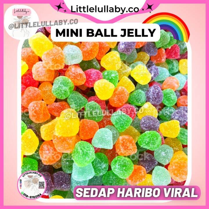 Halal Bebeto Haribo Mini Ball Gummy Sweet Candy Tidbits Snack Gummi