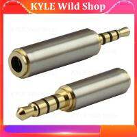 KYLE Wild Shop Audio Jack plug 3.5mm male Stereo to 2.5mm female 2.5 male to 3.5 female cable connector Adapter Converter Headphone