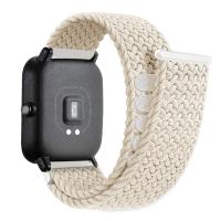 Tali Jam Tangan Nilon untuk Amazfit GTS/4/2/2e/3/GTS2 Mini/GTR/4/3/Pro/GTR2/47Mm/Stratos Anyaman Solo Loop Gelang Tali Jam Amazfit Bip