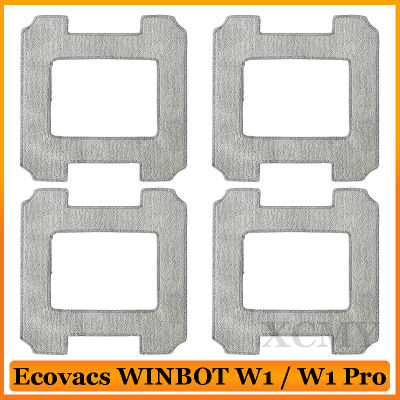 สำหรับ Ecovacs WINBOT W1 W1 Pro หน้าต่างเครื่องดูดฝุ่น Mop ผ้าอะไหล่ Mop Rags อุปกรณ์เสริมล้างทำความสะอาดได้ Mop Pads