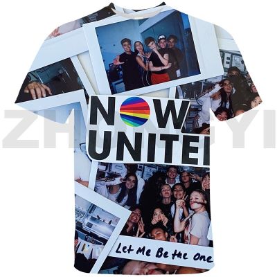 3D ตอนนี้ United เสื้อยืด UN ทีมชายหญิง Harajuku กราฟิก T เสื้อผู้ชาย Hip Hop Street เสื้อผ้าขนาดใหญ่เสื้อสำหรับสตรี