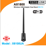 Wireless USB Adapter TOTOLINK (X6100UA) AX1800 Dual Band WI-FI 6