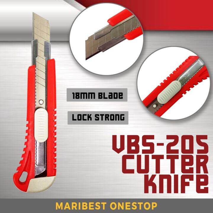 VBS-205 Knife Cutter Heavy Duty Cutter Knife Blade Paper Cutter Knife ...