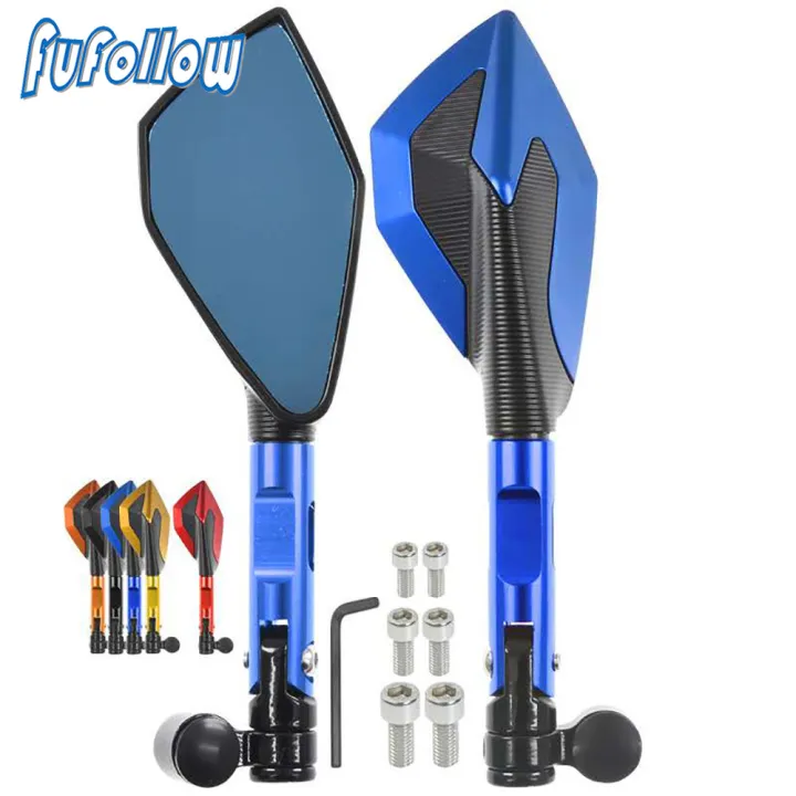 Universal Motorcycle 8mm 10mm Mirror Moto ATV Offroad Dirt Pit Bike