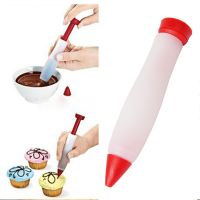 【hot】◙☎✷  1pcs Silicone Pastry Nozzle Food Writing Mold Dessert Decorators Chocolate Decorating Baking Accessory