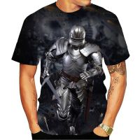 Knights Templar 3D Print T Shirt Knights Templar Fashion Casual T-Shirts Men Women Hip Hop Harajuku Streetwear T Shirt Tee Tops