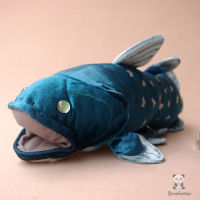 Plush Toy Coelacanth Ancestor Fish Doll ChildrenS Toys Simulation Of Marine Animals Prehistoric Extremely Rare