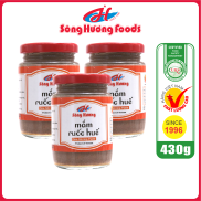 3 Hũ Mắm Ruốc Huế Sông Hương Foods Hũ 430g - Nấu bún bò , chấm xoài