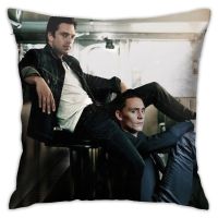 （ALL IN STOCK XZX）Sebastian Stan and Tom Hiddleston pillowcase 1 dakimakura pillowcase 45x45cm anime   (Double sided printing with free customization of patterns)