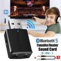 ZF-169 พลัส 3 In1Bluetoothรับส่งสัญญาณมินิสเตอริโอบลูทูธ 5.0 เสียงAUXอาร์ซีเอUSB 3.5 มิลลิเมตรแจ็คสำหรับT V PC Car Kitหูฟังโทรศัพท์Mp3 อะแดปเตอร์เพลงไร้สาย