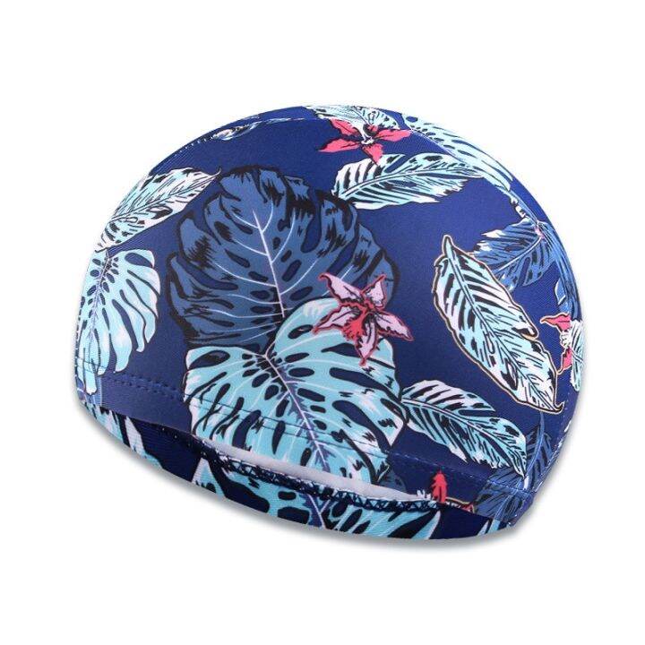 cw-fashion-print-drying-fabric-ears-hair-swim-pool-hat-cap-size-for-men-amp-adults