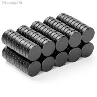 ◑▫ 100PCS Strong Magnet 12x3mm Round Black Magnet Fridge Ferrite Magnet Permanent Magnet Speaker Magnet hardware магнит неодимовый