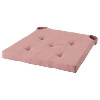 [สอบถามสต๊อคก่อนสั่งซื้อนะคะ!] IKEA JUSTINA ยูสทิน่า แผ่นรองนั่ง, ชมพู, 42/35x40x4 ซม. อิเกีย ของแท้100%