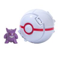 Pokemon Figures Elf Ball Deformation Toy Anime Figure Pikachu  Gengar Mewtwo Action Model Children Christmas Gift Bulk Buy Lot