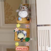 Creative Totoro Cartoon Plush Hanging Album Photo Frame Cloth Stuffed Animals Toys Home Furnishing Decoration Ornaments Lelakaya