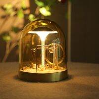 MEMEOKON LED night light bedside ambient creative gift jewelry Box display lights cabinet couple romantic gift Eternal life Night Lights