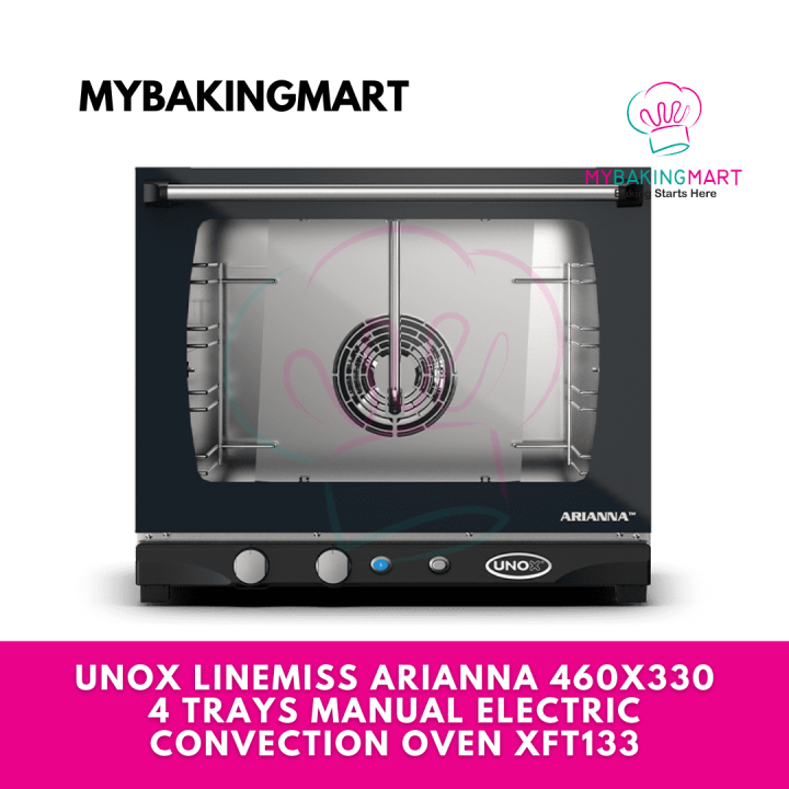 Mybakingmart | Unox BAKERLUX™ & LINEMISS™ MANUAL Electric 4 (460x330 ...