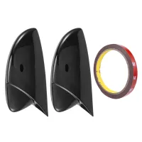 for Scirocco PASSAT Beetle 2009-2018 Black Door Side Wing Rearview Mirror Ox Horn Cover Cap Car Accessories