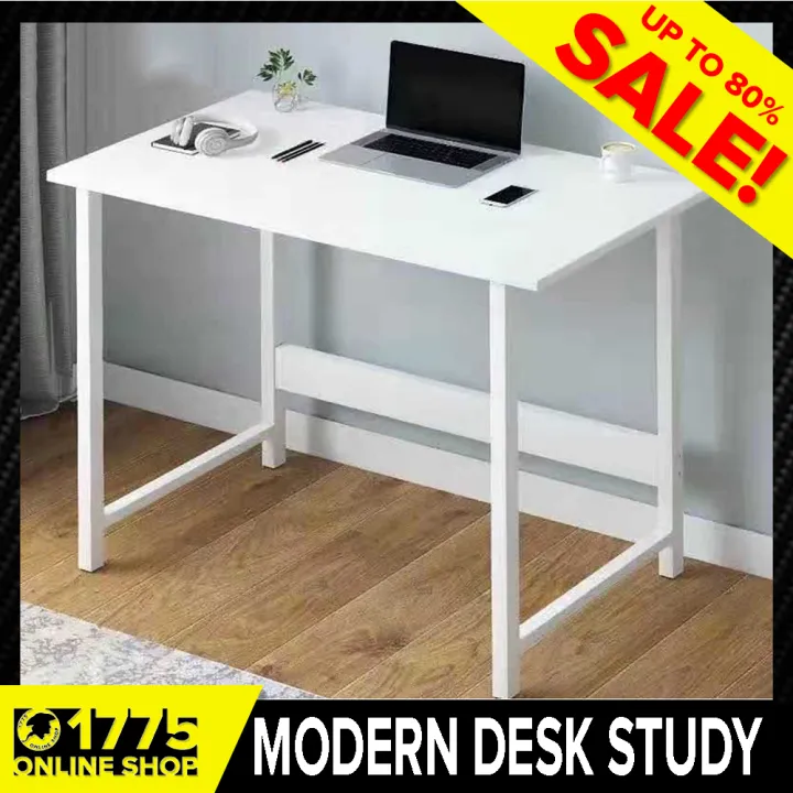 Modern Desk Study and Computer Table Solid Wood Desk Home Office Table