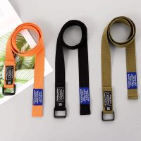 【Ready】? Swn e belt male student ladies troers belt mens -rg le y and tile mtary trag overs belt