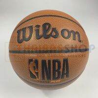 (ของแท้ 100%) ลูกบาสเกตบอล Wilson NBA Forge Plus รหัส WTB8100XB07 บาสเกตบอลหนังPU Size 7