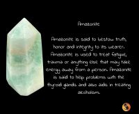 Amazonite tower for decoration and healing. หอคอยอเมซอนสำหรับตกแต่งและบำบัด