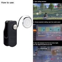 PUBG Game Controller Joystick Clip On For IOS Android Touch Screen Mobile Phone