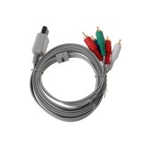 【 SALE】1.8M Component 1080P สายเชื่อมต่อ HDTV AV Audio 5RCA สายอะแดปเตอร์สำหรับคอนโซล Nintendo Wii