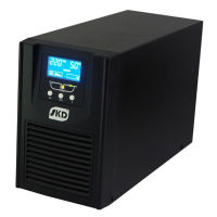 SKD UPS HT-1101S (Tower) 1KVA/900W  LED display Batt 12V9.6Ah