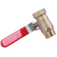 Male To Female M/F Thread 1/2 Inch Full Port Brass Water Ball Valve 10Mm X 1/4 Inch PT Male Thread Brass Ball Valve