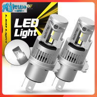 Q16 RTO 2ชิ้น H4ไฟหน้ารถมอเตอร์ไซค์แบบ Led 100W 20000Lm H4สว่างมาก Hb2หลอดไฟไฟหน้ารถไฟหน้ารถ