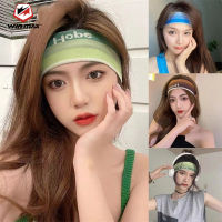 Winmax แถบคาดศีรษะโยคะยืดหยุ่นกีฬา Sweatband ผู้หญิง/ผู้ชายกีฬาวิ่งผมวง Turban ยิมกลางแจ้งกีฬาผ้าพันแผล