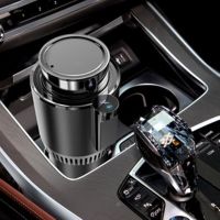 【CW】Newest car heating and cooling cup household hot and cold cup car small refrigerator Coffee Mugs easy to carry milk cup heating