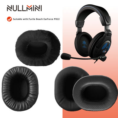 NullMini Replacement Earpads for Turtle Beach EarForce PX22 Headphones Memory Foam Thicken Leather Sleeve Earphone Earmuff