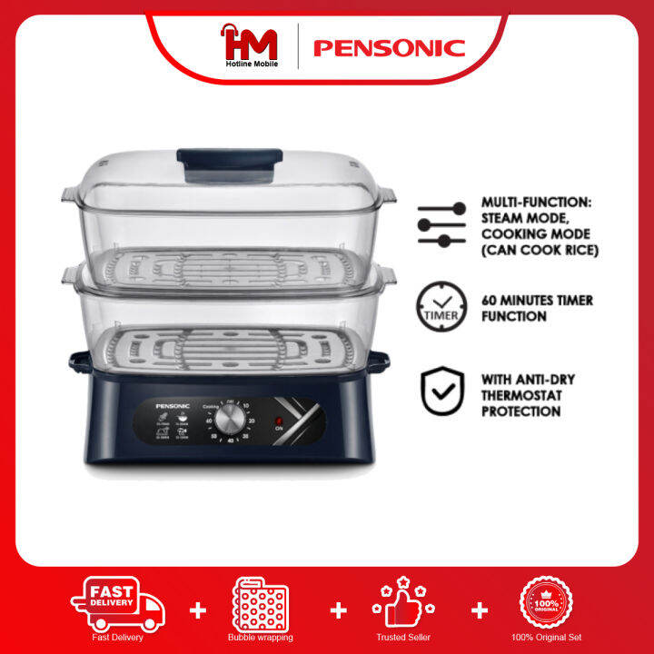 Pensonic PSM1605 Food Steamer Lazada