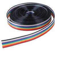 【No-profit】 MAS Tools 5M 10 Pin Rainbow Flat Ribbon IDC สายเคเบิลสำหรับเครื่องมือตรวจจับพีซีผลิตภัณฑ์ดิจิตอล