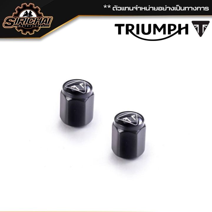 triumph-laser-etched-valve-caps-จุ๊บเติมลม-งานแท้-100