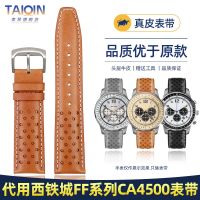 Suitable for Citizen FF series pilot CA4500/4503/4505 light kinetic energy mens watch with leather bracelet