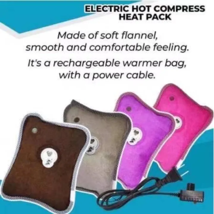 Electric Hot Compress Heat Pack electrothermal water bag♤ Lazada PH