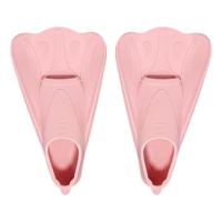 Kids Fins for Swimming Soft Scuba Diving Snorkeling Flippers for Training Swimming Supplies Short Training Flippers for Freestyle Breaststroke superior