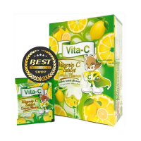 [&amp;gt;มะนาวซอง 30 เม็ด&amp;lt;] VITA-C 25 mg T.MAN Lemon วิตามินซี มะนาว (วันหมดอายุ 22/4/26) เม็ดอม สำหรับเด็ก