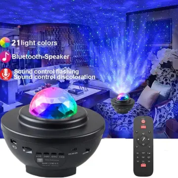 Northern Lights Galaxy Projection Lamp Aurora Wave Projector Night Light  Remote