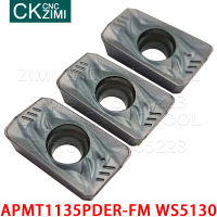 WS5130 APMT 1135 PDER คาร์ไบด์แทรกมิลลิ่งแทรกเครื่องมือ CNC โลหะกลึง Indexable เครื่องมือสำหรับสแตนเลส