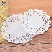 【CC】◊  100Pcs Round Paper Doilies Placemat Coasters Wedding Catering Decoration 115/165mm