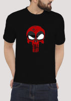 Punisher Deadpool Limited Edition T เสื้อแขนสั้นผ้าฝ้าย 100%